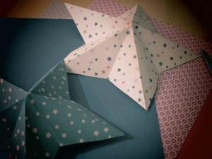Origami-,-étoiles