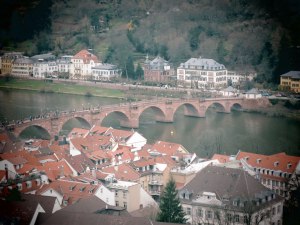 Heidelberg-,-vue-du-pont