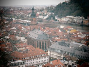 Heidelberg,-vue-vieille-ville